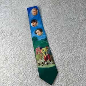 Wally Wear Three Stooges Golf Tie